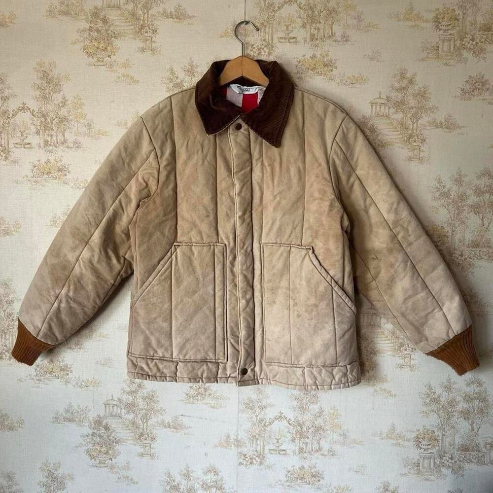 Vintage 80s/90s Walls Zero-Zone Work Jacket | Distressed Canvas | Size M